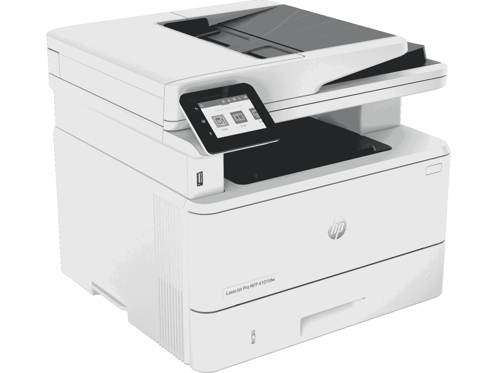 HP LJ Pro MFP 4101fdw Wireless Printer with Fax Certified Refurbished - Image 3