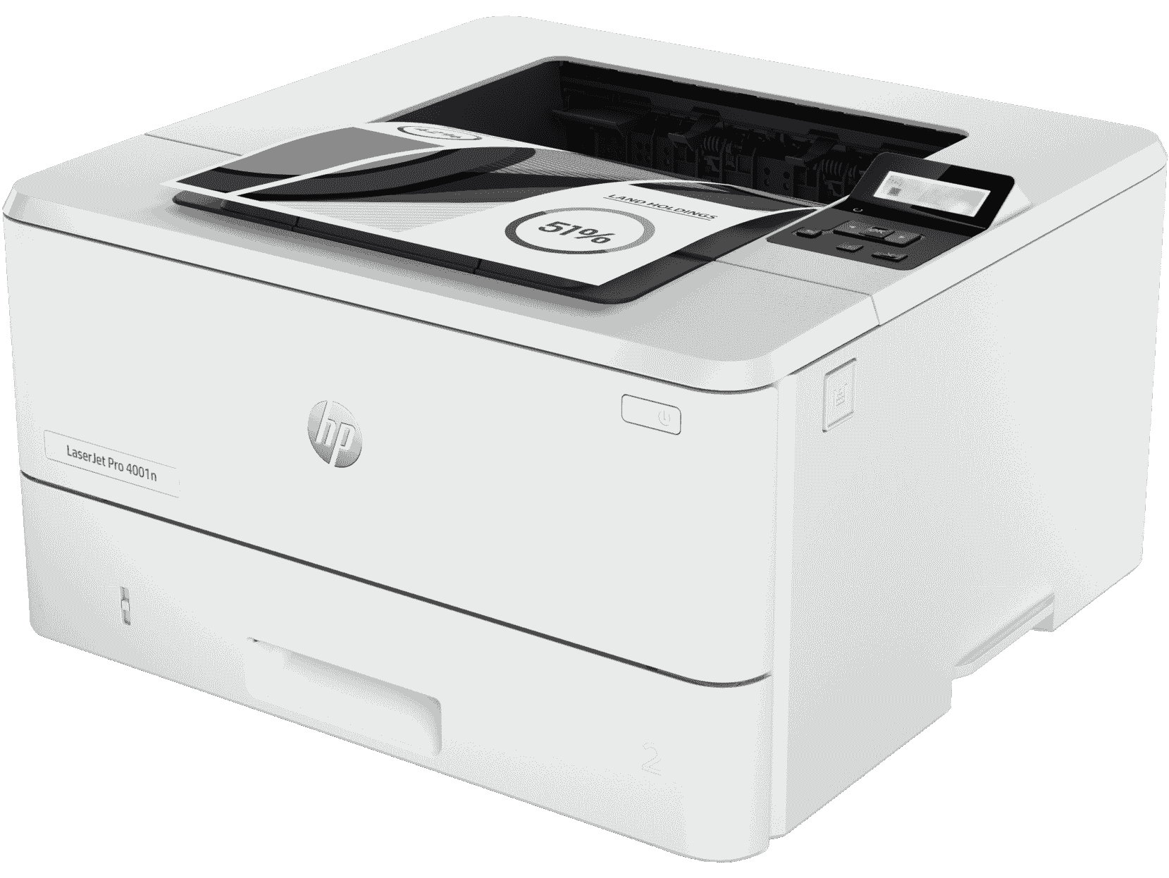 HP LaserJet Pro 4001n Certified Refurbished - Image 3